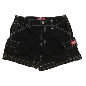 Dickies black cargo shorts size 7/28